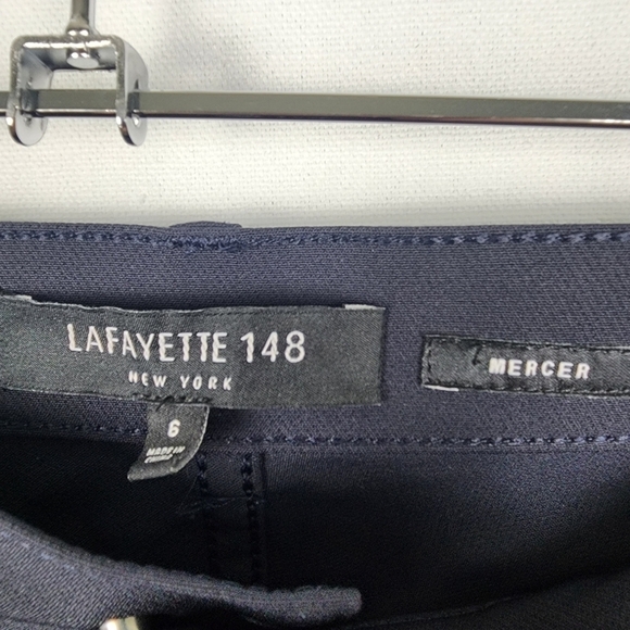 Lafayette 148 Mercer Straight Leg Pants SIZE 6 - Picture 5 of 6